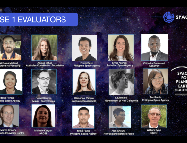 Introducing Phase 1 Evaluators for the Space for Planet Earth Challenge 2023