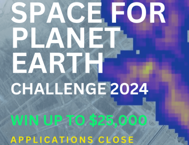 Space for Planet Earth Challenge 2023-24 Challenge Applications closes 25 Feb 2024